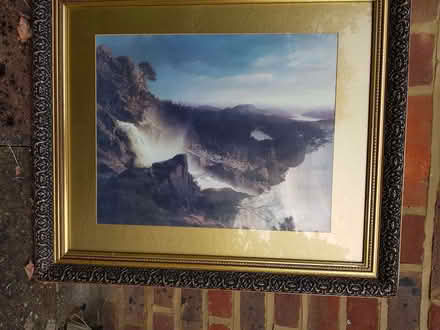 Photo of free Print reproduction of a painting in a frame (5) (Hatch End HA5) #1