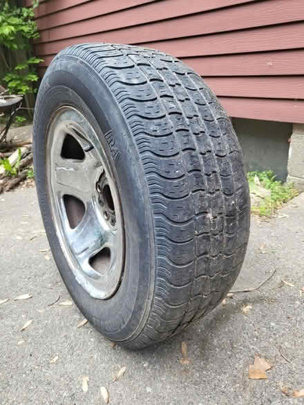 Photo of free Tire on rim (N.E. A2 (Dixboro)) #2