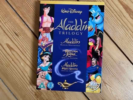 Photo of free Disney Aladdin trilogy DVD (Poulner BH24) #1