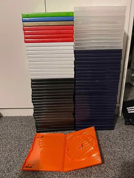 Photo of free 74 empty cd dvd cases (Great Moor SK3) #1