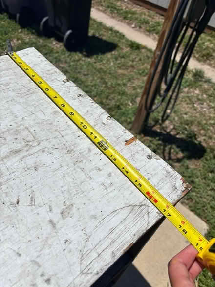 Photo of free Wooden storage shelf (SW Denver (Alameda + Federal)) #4