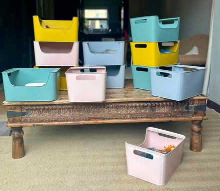 Photo of free La Redoute Metal storage boxes (Battersea) #1