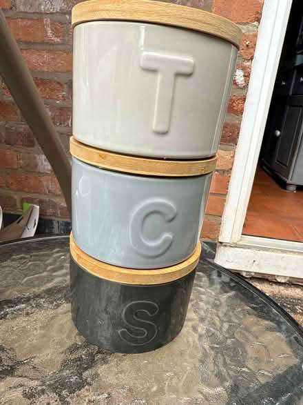 Photo of free Stacking cannisters (Leicester LE2) #1