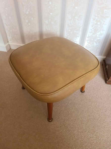Photo of free Leather foot stool (Rosyth KY11) #2