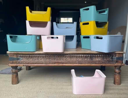 Photo of free La Redoute Metal storage boxes (Battersea) #3