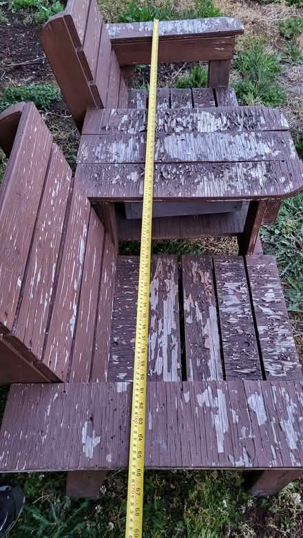 Photo of free homemade garden bench (Close to Duthie and Halifax) #4
