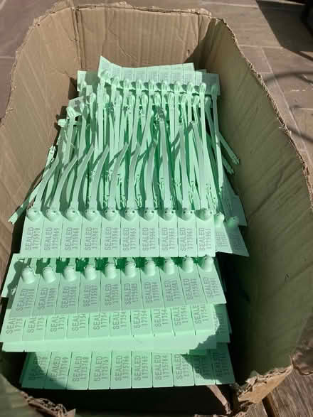 Photo of free Security numbered tags (Greenfield OL3) #1