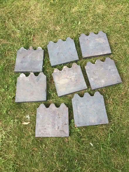 Photo of free Edging tiles - Victorian(?) 6"x 6"x 1" (Lewes BN7) #1