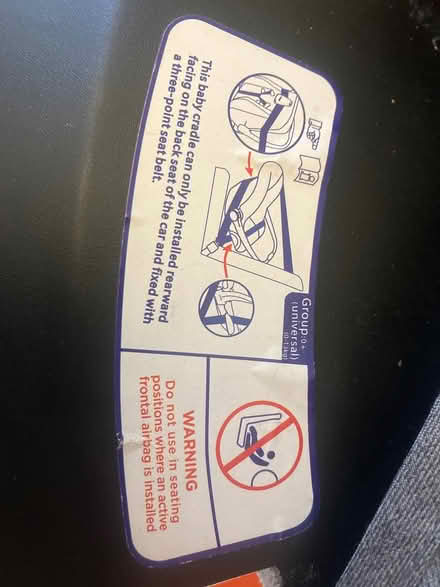 Photo of free Baby car seat (Central Liverpool L1) #4