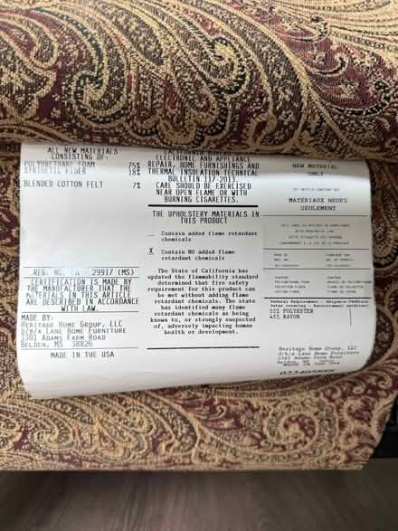 Photo of free Recliner Chair (North Fontana) #4