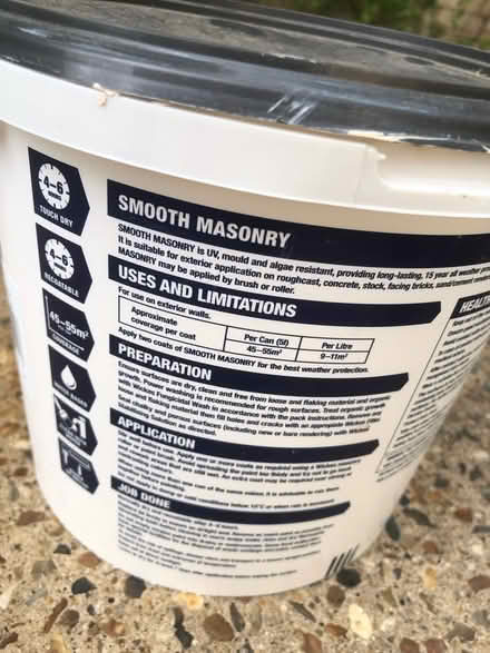 Photo of free Wickes masonry paint (East Carleton NR14) #2