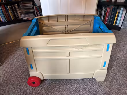 Photo of free Kids toy box with wheels (Bailiff Bridge HD6) #1