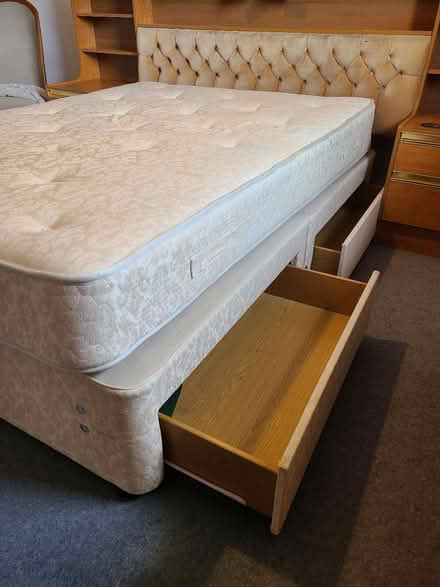 Photo of free Double bed and matress (Rosyth KY11) #4