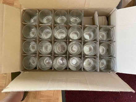 Photo of free 46 small glasses (Bishopsworth BS13) #1