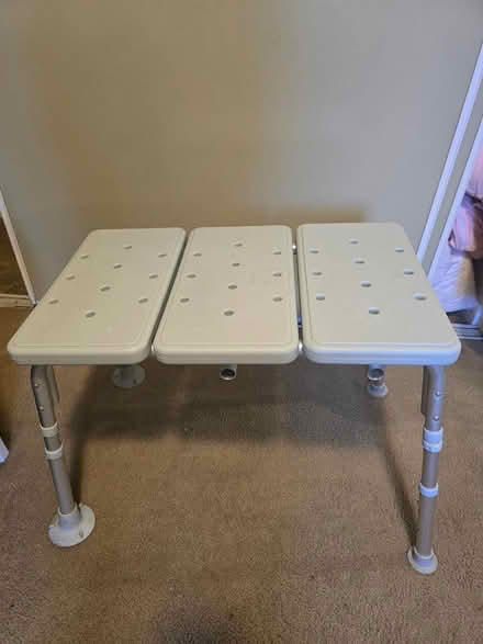 Photo of free Adjustable Shower Bench (Hayward) #1