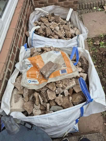 Photo of free 3 bulk bags of hardcore (Breadsall, Derby) #3
