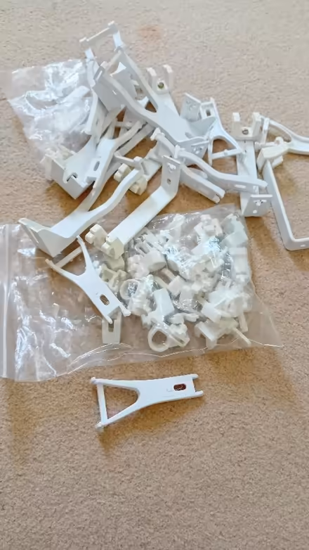 Photo of free Mixture of curtain hooks (Benhall GL51) #2