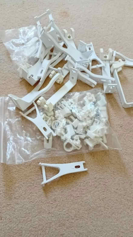 Photo of free Mixture of curtain hooks (Benhall GL51) #2