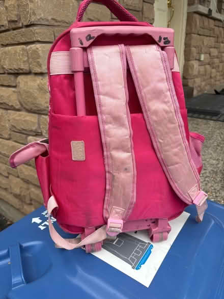 Photo of free Girls backpack with stroller (Katy gate) #1