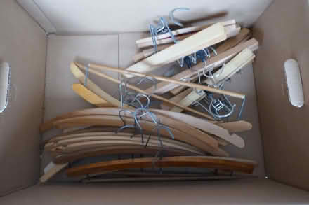 Photo of free Wooden clothes hangers (Arnold NG5) #1