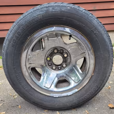 Photo of free Tire on rim (N.E. A2 (Dixboro)) #1