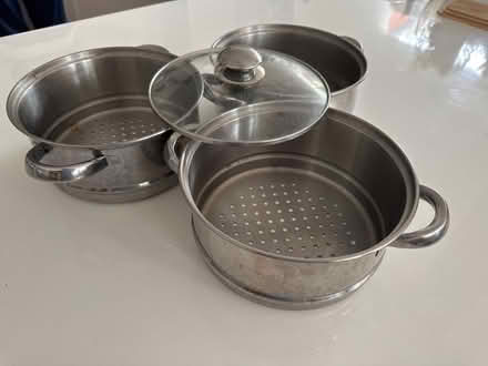 Photo of free 3 Unit Steamer for hob (Molesey TW12) #2