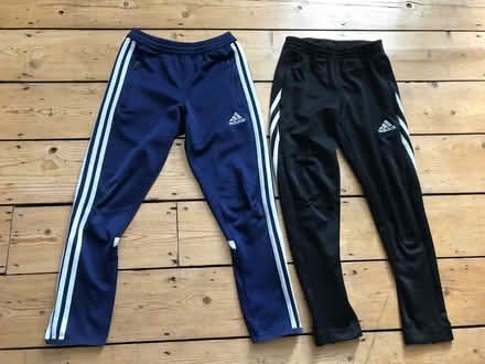 Photo of free Adidas trousers age 7-8 x 2 (E11 Leytonstone) #1