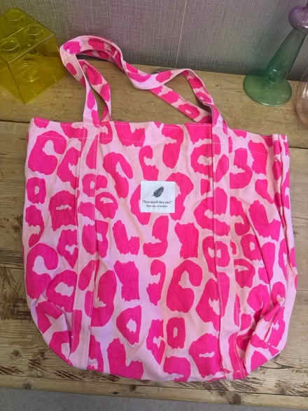 Photo of free Pink canvas tote bag (Dawlish Devon) #1