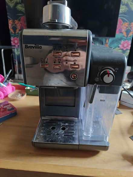 Photo of free Breville coffee machine with milk frother (Ashton-U-Lyne OL6) #1