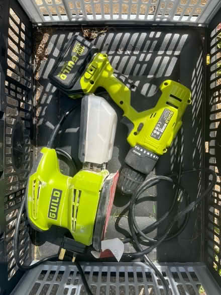 Photo of free Cordless drill and wired sander (SG2) #1