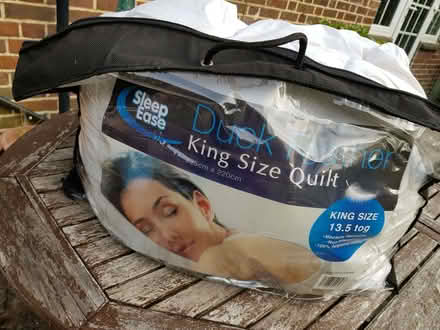 Photo of free Duck feather King Size Quilt (Hatch End HA5) #1