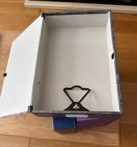Photo of free Box file, slightly worn but useable (Bushey Village WD23) #2