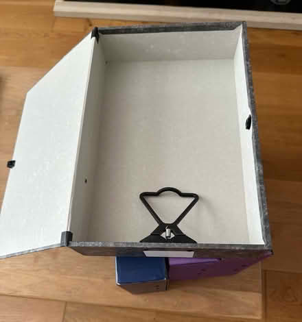 Photo of free Box file, slightly worn but useable (Bushey Village WD23) #2
