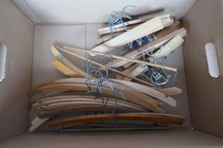 Photo of free Wooden clothes hangers (Arnold NG5) #1