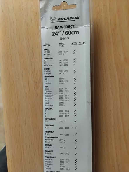 Photo of free Windscreen Wiper Blade (Panshanger AL7) #1