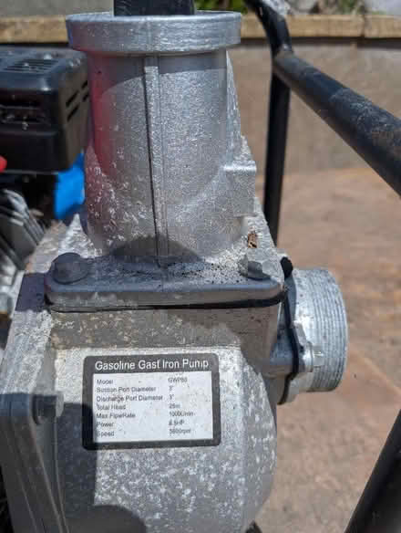 Photo of free Gasoline Water Pump (Heysham LA3) #3