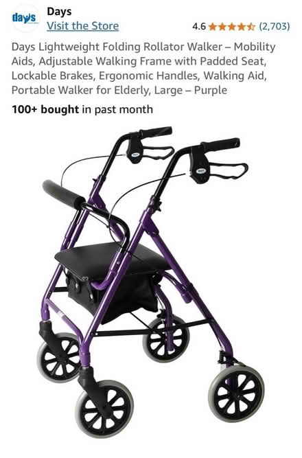 Photo of free Folding walker / rollator (Clanfield OX18) #2