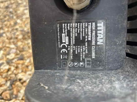 Photo of free Jetwasher Titan (screwfix) (Old Dilton BA13) #2