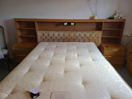Photo of free Headboard / bedside cabinets combo (Rosyth KY11) #1