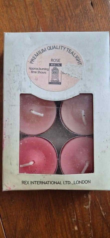 Photo of free Rose scented tea lights (Maidenhead SL6) #1