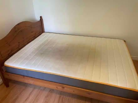Photo of free Mattress, 4'6" Standard Double, 6 Months Old (CT2) #1