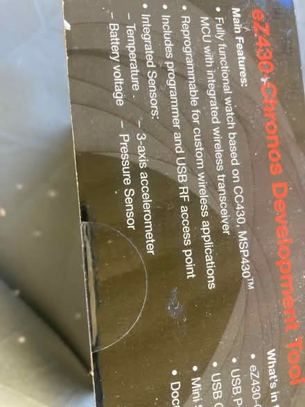 Photo of free Texas instrument watch with wirelss (Foothill Boulevard Cupertino) #2