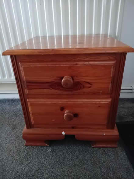 Photo of free 2 bedside cupboards the same (Haywards heath West Sussex) #1