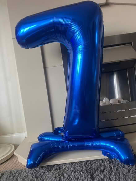 Photo of free Large blue number 7 Balloon (Carlisle) #1