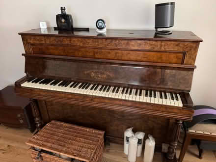 Photo of free Old upright piano (not playable) (Hook Heath GU21) #1