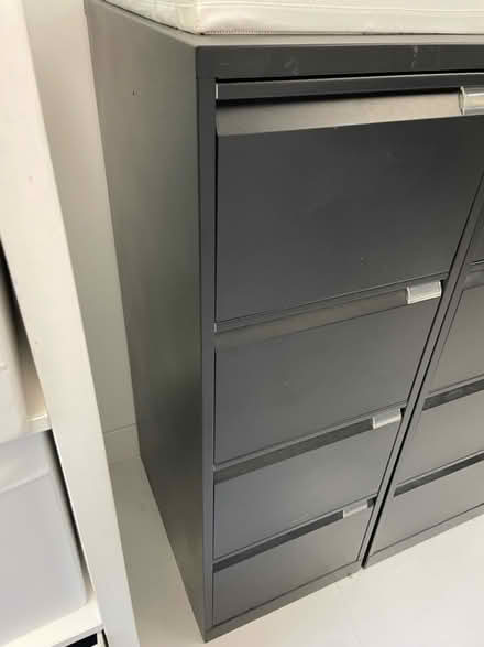 Photo of free Black 4 Drawer Filing Cabinet (Soho W1D W1D) #2