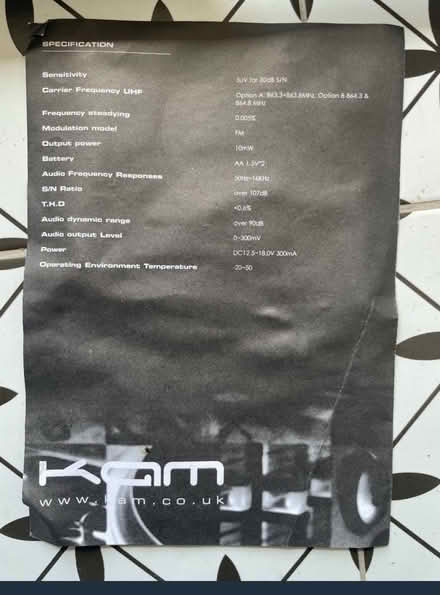 Photo of free Microphone system (Hollingbury) #3