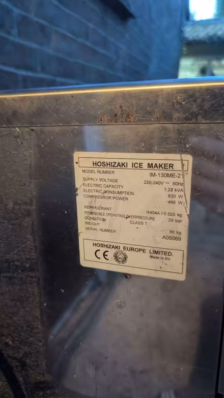 Photo of free Hoshizaki Ice machine (Wickham PO17) #2