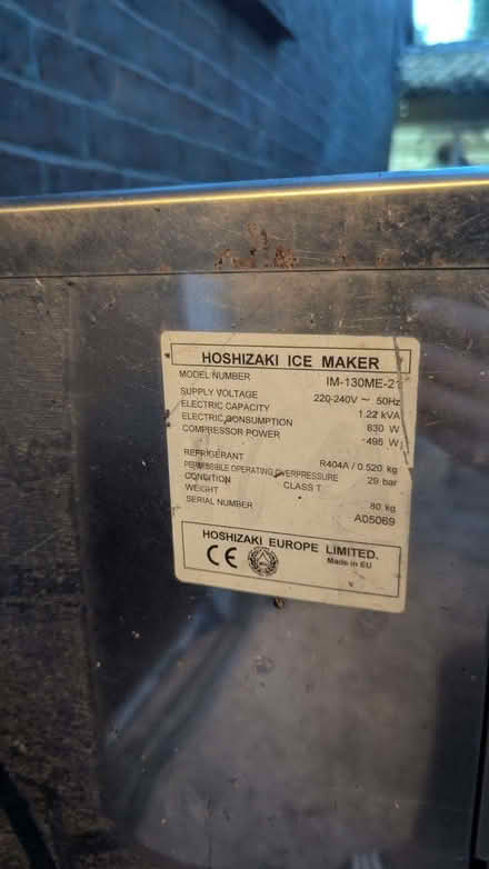 Photo of free Hoshizaki Ice machine (Wickham PO17) #2