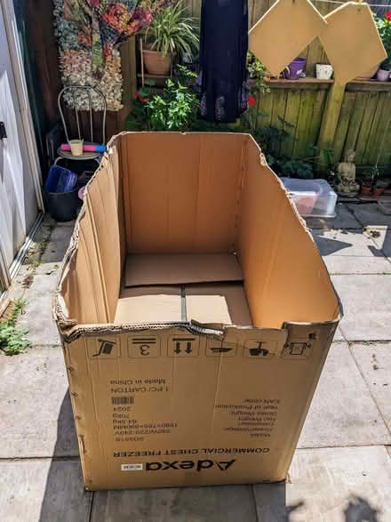Photo of free Very Large Cardboard Box (Missing Bottom Part) (PL4) #2